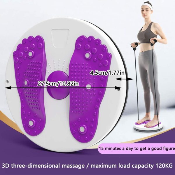 Twisted Waist Plate For Adult – Non-slip Fitness Sports Waist Twist Board – Balance Fitness Training Thin Waist And Legs For Fitness Losing Weight