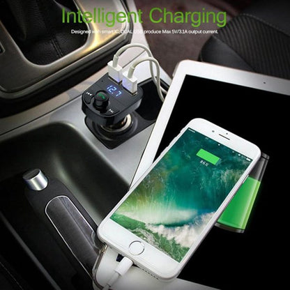 X8 – Multifunctional Car Mp3 Player | Car Wireless Fm Transmitter | Car Mp3 Modulator – 3.1a | Car Accessories